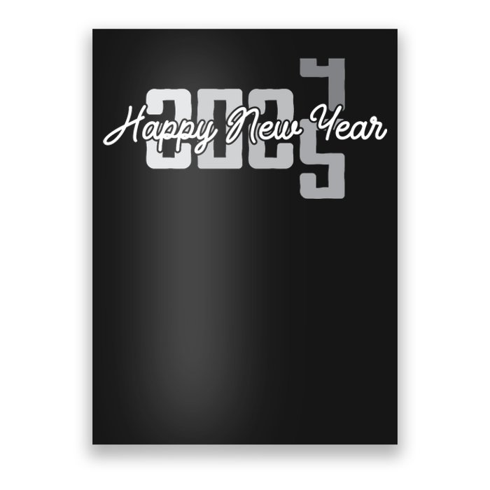 Happy New Year 2025 Celebration Graphic Poster