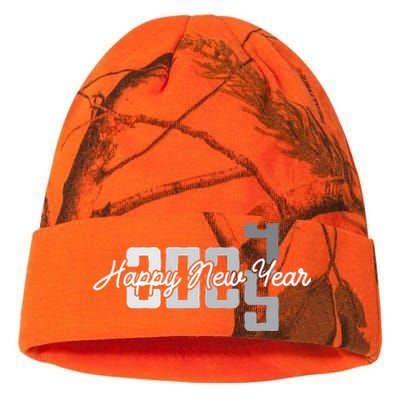 Happy New Year 2025 Celebration Graphic Kati Licensed 12" Camo Beanie