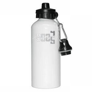 Happy New Year 2025 Celebration Graphic Aluminum Water Bottle