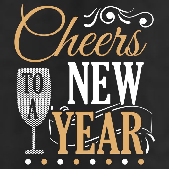Happy New Year With Celebration New Years Eve Adult Drive Performance Visor