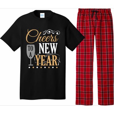 Happy New Year With Celebration New Years Eve Pajama Set