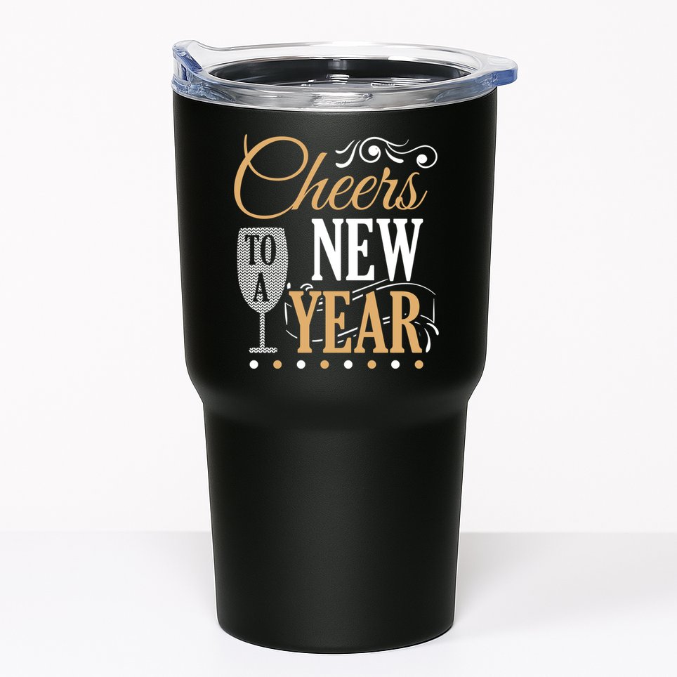 Happy New Year With Celebration New Years Eve Tumbler