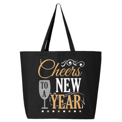 Happy New Year With Celebration New Years Eve 25L Jumbo Tote