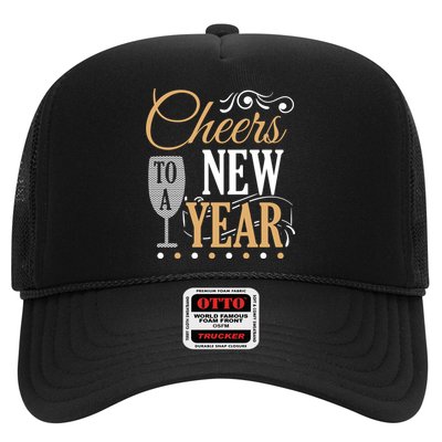 Happy New Year With Celebration New Years Eve Trucker Hat