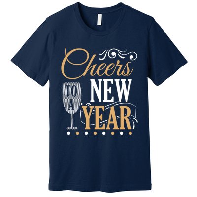 Happy New Year With Celebration New Years Eve Premium T-Shirt