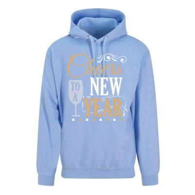 Happy New Year With Celebration New Years Eve Unisex Surf Hoodie