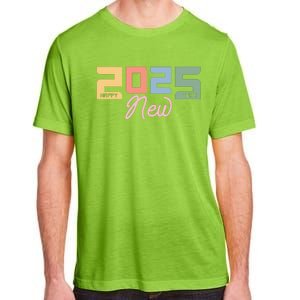 Happy New Year 2025 Celebration Graphic Adult ChromaSoft Performance T-Shirt