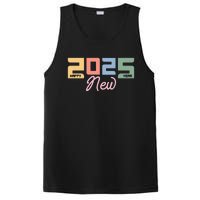 Happy New Year 2025 Celebration Graphic PosiCharge Competitor Tank