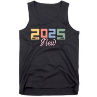 Happy New Year 2025 Celebration Graphic Tank Top