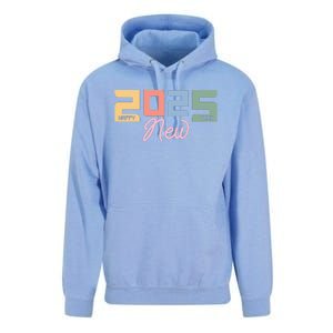 Happy New Year 2025 Celebration Graphic Unisex Surf Hoodie