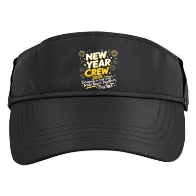 Happy New Years Crew 2025 New Years Adult Drive Performance Visor