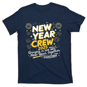 Happy New Years Crew 2025 New Years T-Shirt