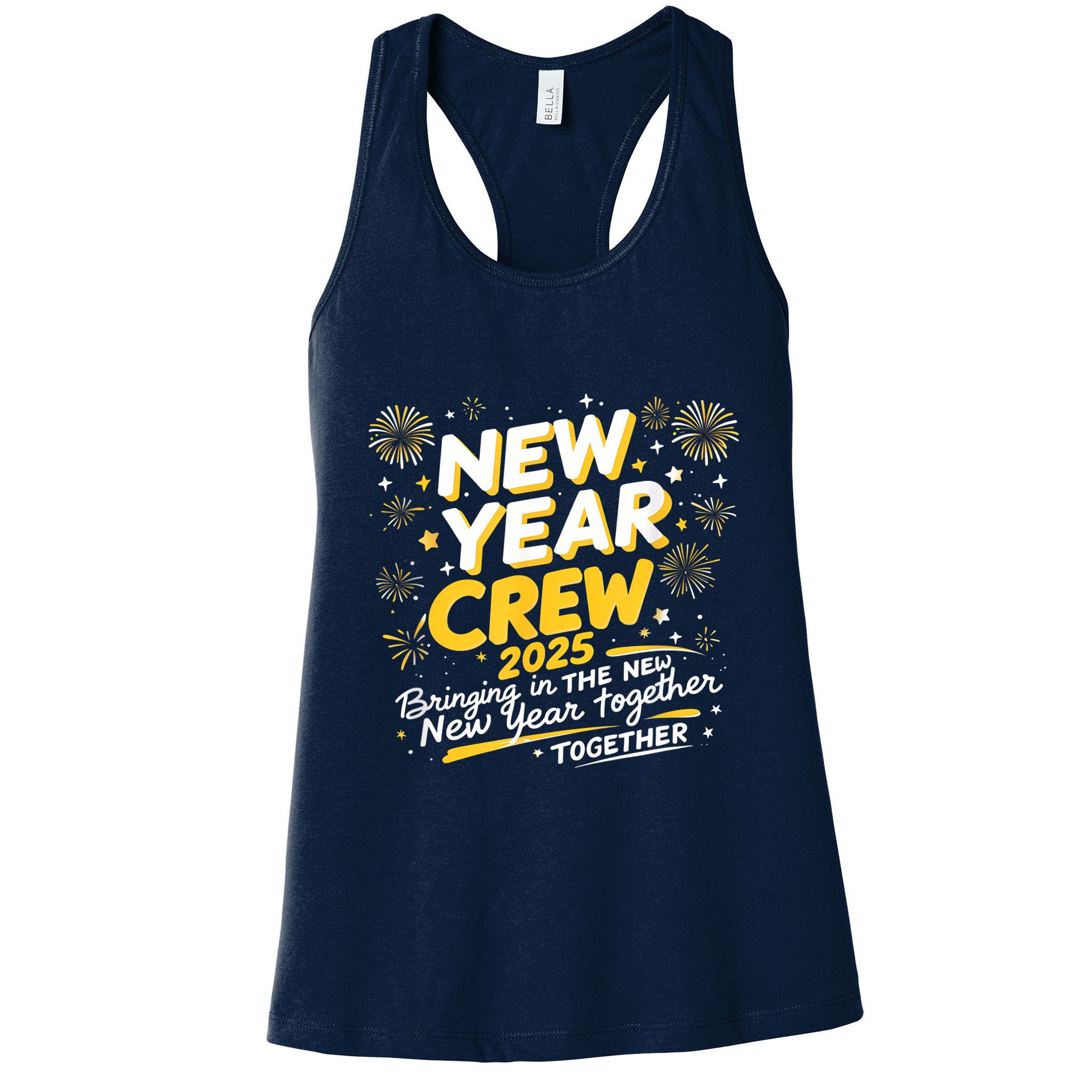 Happy New Years Crew 2025 New Years Womens Tank Top