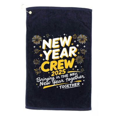 Happy New Years Crew 2025 New Years Golf Towel