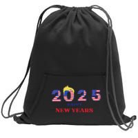 Happy New Years 2025 Trump Make New Years Great Sweatshirt Cinch Pack Bag