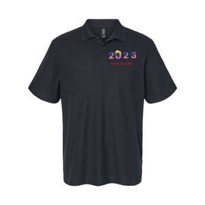 Happy New Years 2025 Trump Make New Years Great Softstyle Adult Sport Polo