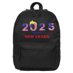 Happy New Years 2025 Trump Make New Years Great 16 in Basic Backpack