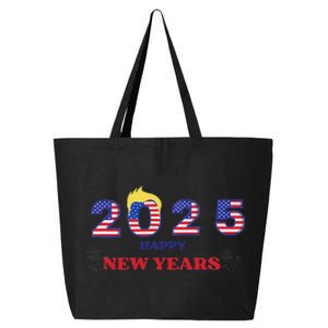 Happy New Years 2025 Trump Make New Years Great 25L Jumbo Tote