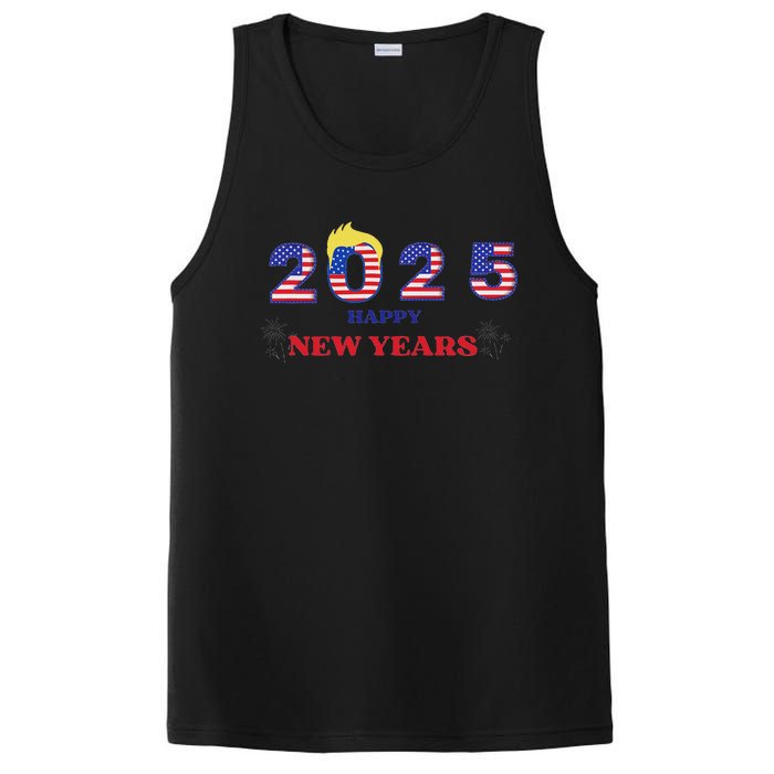 Happy New Years 2025 Trump Make New Years Great PosiCharge Competitor Tank