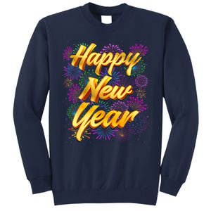 Happy New Year New Years Eve Family Matching Tall Sweatshirt