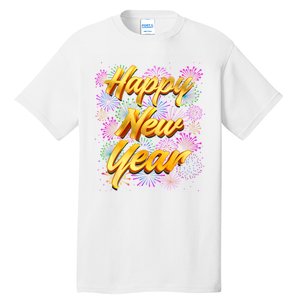 Happy New Year New Years Eve Family Matching Tall T-Shirt