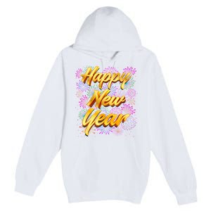 Happy New Year New Years Eve Family Matching Premium Pullover Hoodie