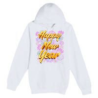 Happy New Year New Years Eve Family Matching Premium Pullover Hoodie