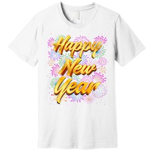 Happy New Year New Years Eve Family Matching Premium T-Shirt