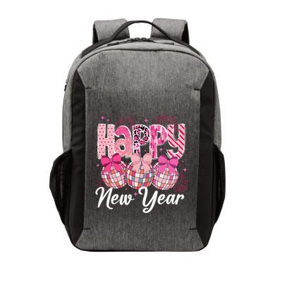 Happy New Year 2025 Party Retro Disco Ball Matching Family Vector Backpack