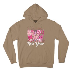 Happy New Year 2025 Party Retro Disco Ball Matching Family Hoodie