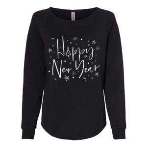 Happy New Year Friend Family Matching Outfit Womens California Wash Sweatshirt