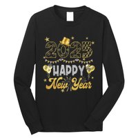 Happy New Year Party 2025 Ballon Family Matching Long Sleeve Shirt