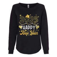 Happy New Year Party 2025 Ballon Family Matching Womens California Wash Sweatshirt