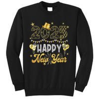 Happy New Year Party 2025 Ballon Family Matching Tall Sweatshirt