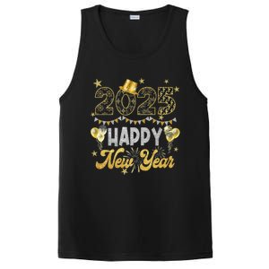 Happy New Year Party 2025 Ballon Family Matching PosiCharge Competitor Tank