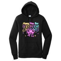 Happy New Year Party 2025 Coquette Bow Family Matching Women's Pullover Hoodie