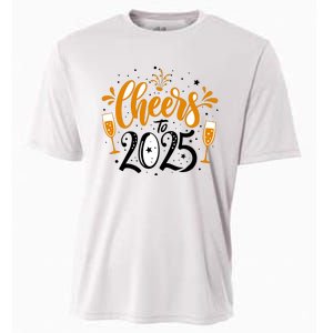 Happy New Year 2025 Celebration Cooling Performance Crew T-Shirt