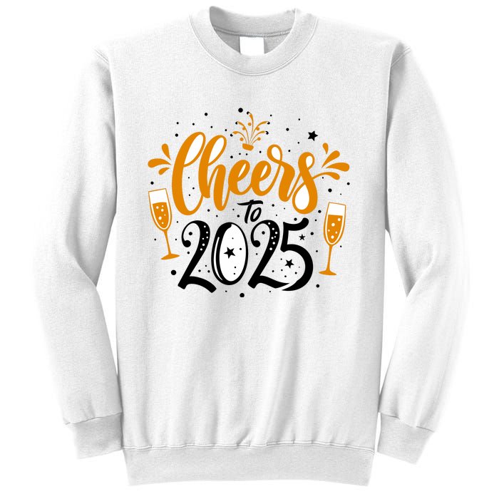 Happy New Year 2025 Celebration Sweatshirt