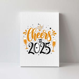 Happy New Year 2025 Celebration Canvas