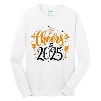 Happy New Year 2025 Celebration Tall Long Sleeve T-Shirt