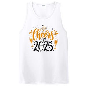 Happy New Year 2025 Celebration PosiCharge Competitor Tank