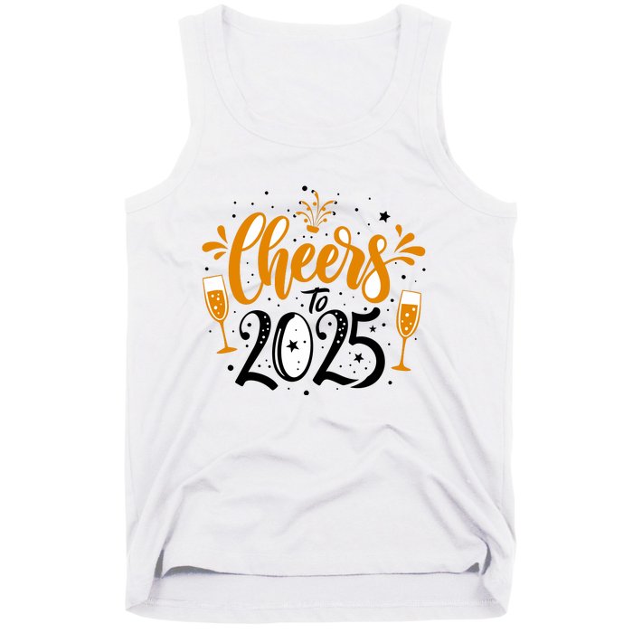 Happy New Year 2025 Celebration Tank Top