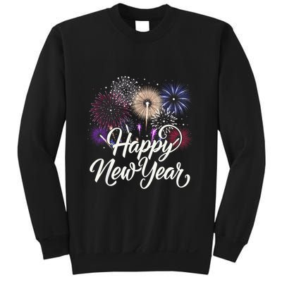Happy New Year 2025 Fireworks New YearS Eve Party Countdown Sweatshirt