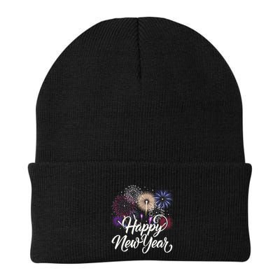 Happy New Year 2025 Fireworks New YearS Eve Party Countdown Beanie