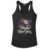 Happy New Year 2025 Fireworks New YearS Eve Party Countdown Ladies PosiCharge Competitor Racerback Tank