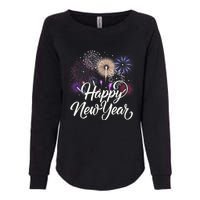 Happy New Year 2025 Fireworks New YearS Eve Party Countdown Womens California Wash Sweatshirt