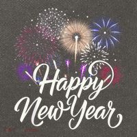 Happy New Year 2025 Fireworks New YearS Eve Party Countdown Cotton Canvas Backpack