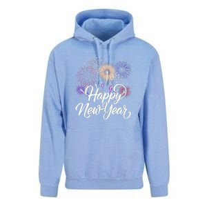 Happy New Year 2025 Fireworks New YearS Eve Party Countdown Unisex Surf Hoodie