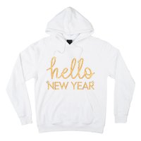 Hello New Year Party Celebration Fun New Year’S Eve Pajama Hoodie