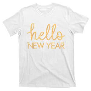 Hello New Year Party Celebration Fun New Year’S Eve Pajama T-Shirt